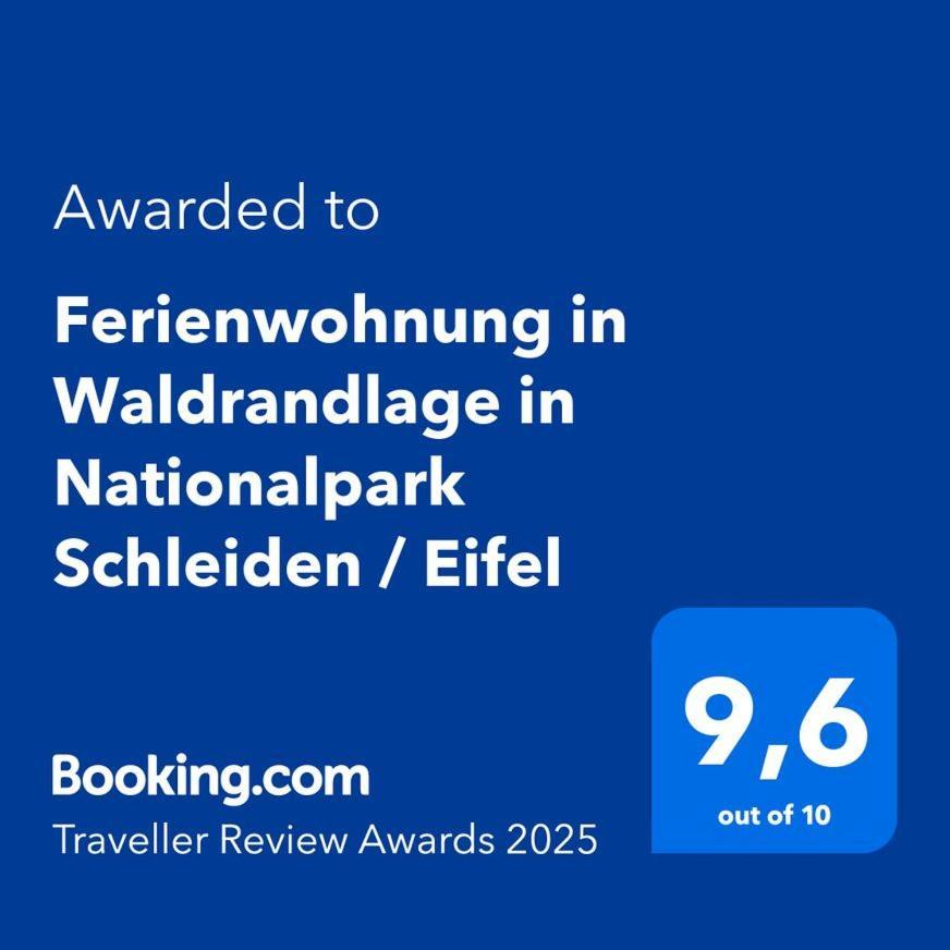 Ferienwohnung In Waldrandlage In Nationalpark Schleiden / Eifel Εξωτερικό φωτογραφία
